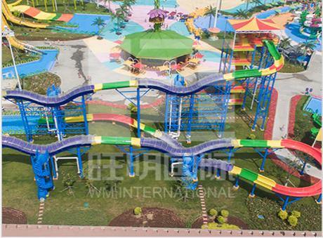 water slides