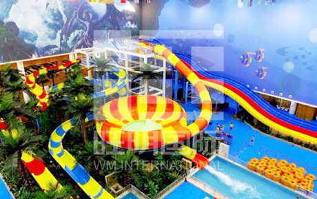water slides