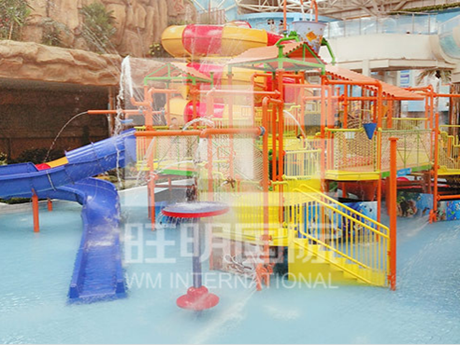 water slides