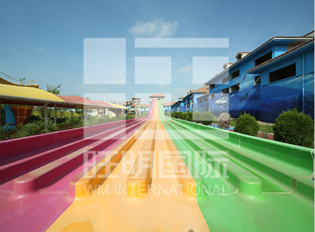 water slides