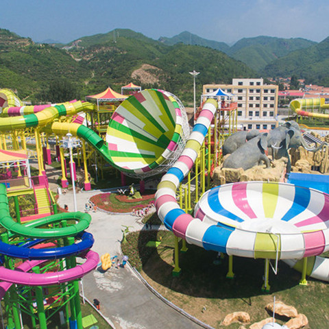 water park slide